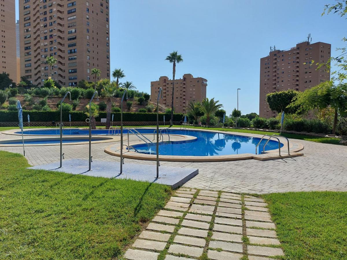 Las Marinas 8O Con Vistas Al Mar Y Piscina By Vero Benidorm Eksteriør bilde